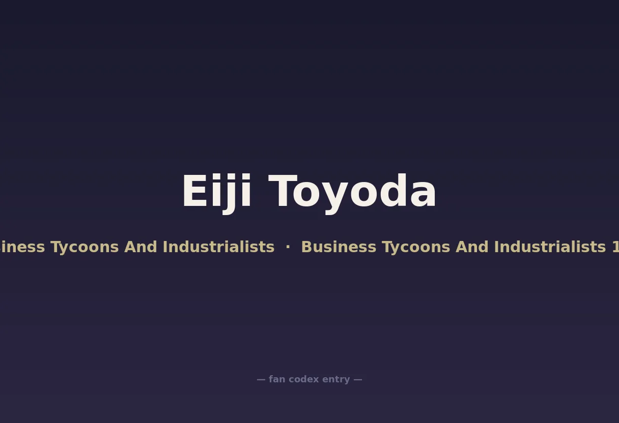 Eiji Toyoda