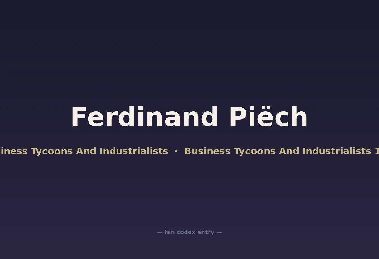 Ferdinand Piëch