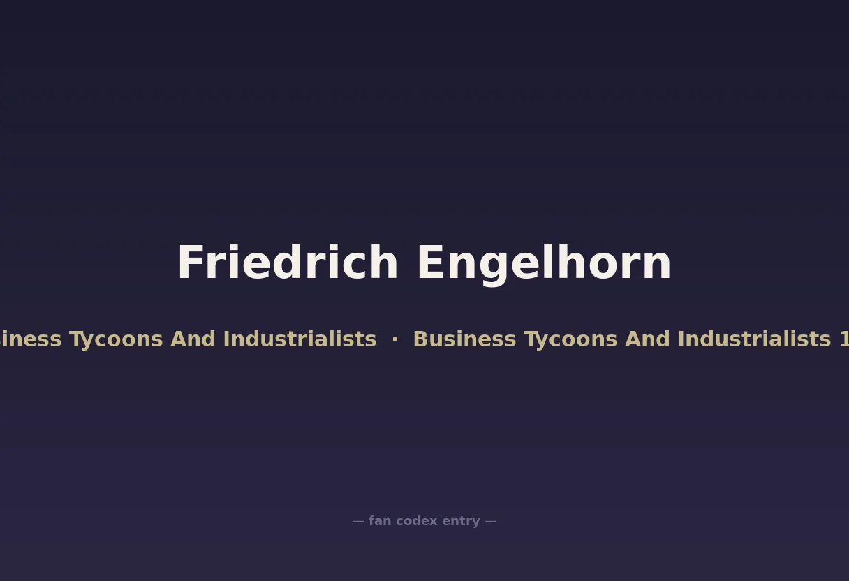 Friedrich Engelhorn