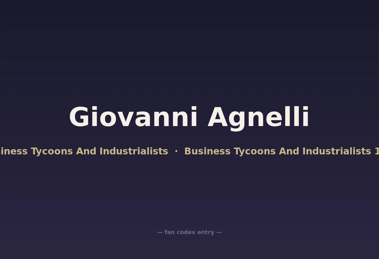 Giovanni Agnelli