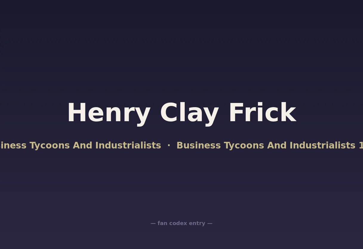 Henry Clay Frick