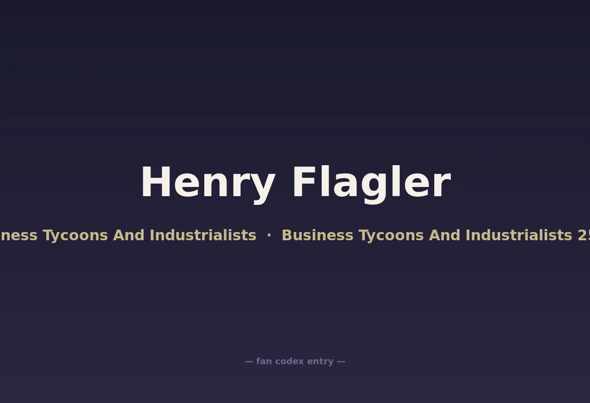 Henry Flagler