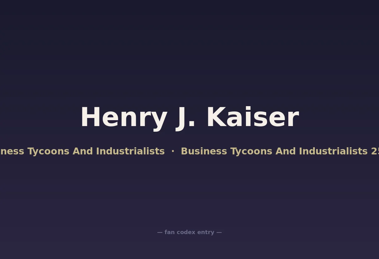 Henry J. Kaiser